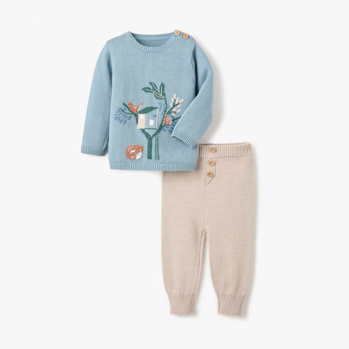Treehouse Forest Sweater & Pant Set