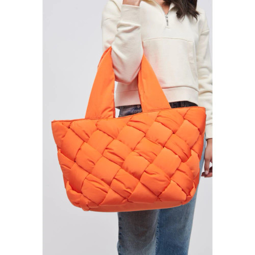 Intuition East West Tote - Tangerine