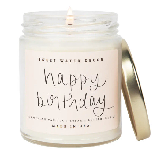 Happy Birthday 2 Soy Candle