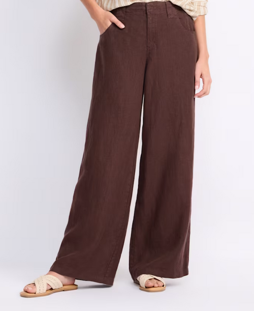 Relaxed Linen Arden Pant - Mesa