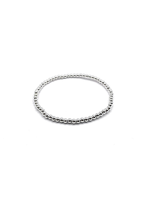 Jane Sterling Silver Ball Bracelet 3mm Jane Sterling Silver Ball Bracelet 3mm