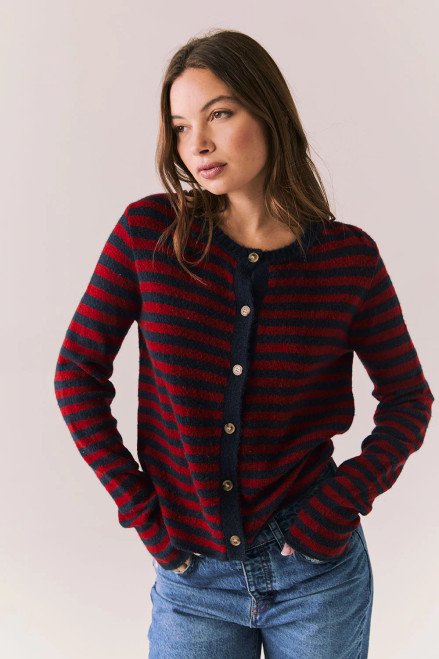 Cambridge Stripe Button Dow