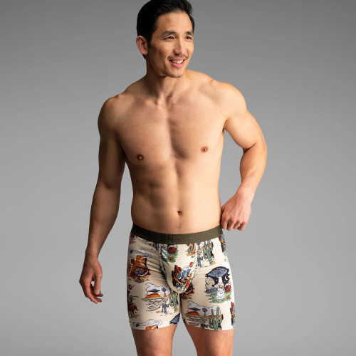 Classic Icon Boxer Brief Space Cowboy Sand