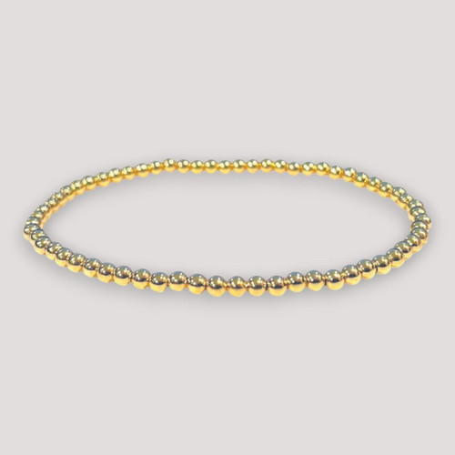 14K Gold Filled 3mm Bead Bracelet 14K Gold Filled 3mm Bead Bracelet