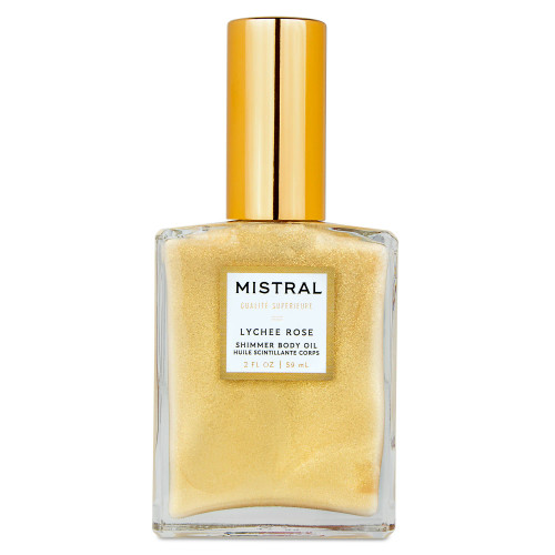 Luxe Shimmer Body Oil Lychee Rose
