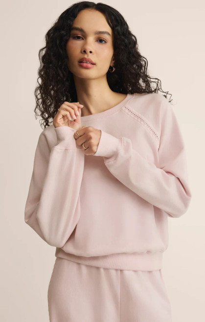 All Around Sweatshirt - Washed Pink