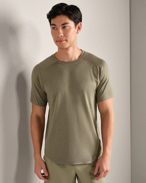 Atmosphere Tee - Sand Green/Smokey Olive Heather