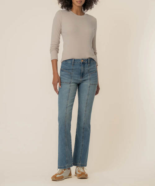 Kelsey High Rise Ankle Flare Long - Articulated