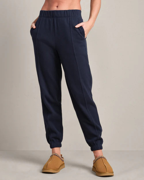 Signature Rib Jogger - Navy Blue