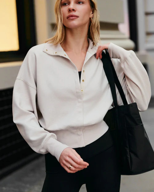 Dreamglow Snap Cardigan - Sand