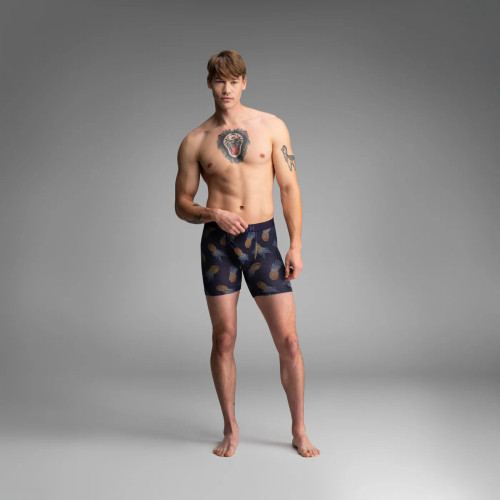 Classic Icon Boxer Brief Pineapple Ombre-Dark Nay
