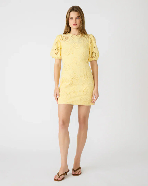 Elly Dress - Pale Yellow