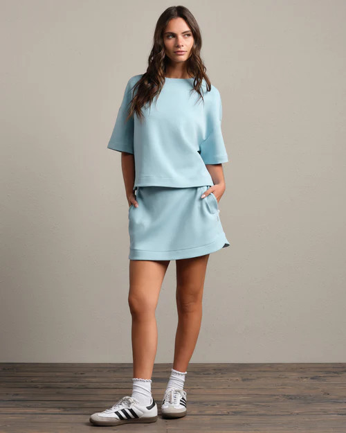 Dreamglow Relaxed Tee - Pool Blue