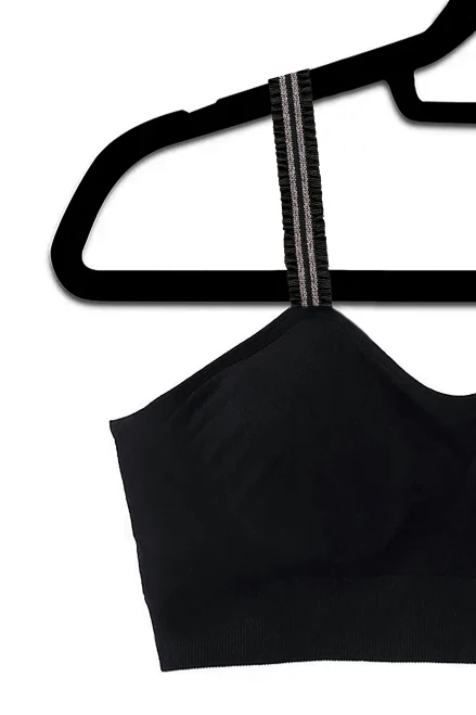 Black Ruffle (attached to our black bra)