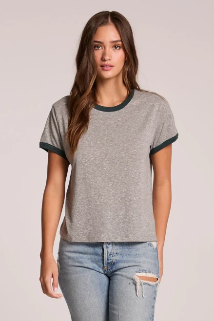 Rambler Tee - Streaky Gray / Pine