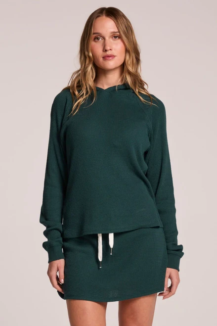 Women's 100% Cotton Hoodie | Lightweight Relaxed Pullover