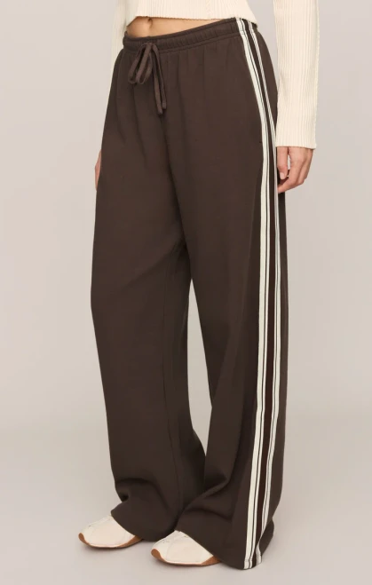 Sleek Knit Track Pants