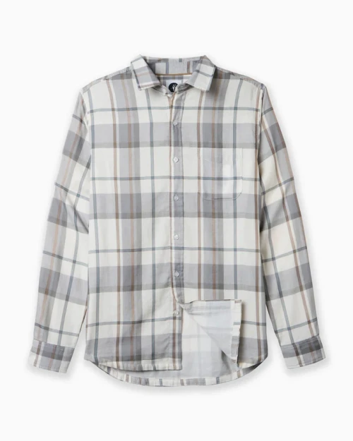 Deuce Double Cloth L/S Shirt - Birch
