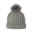 Mitchie's Matchings Collection Knit Hat Finn Raccoon Pom