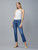 DL1961 Mara Straight Mid Ride Instasculpt Ankle Jean Blue Bird