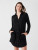 Legend Sweater Dress by Faherty in black