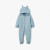 HOODED KNIT JUMPSUIT