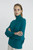 Cassia Turtleneck Sweater - Teal Green