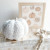 Plush Sherpa Pumpkin - Ivory