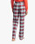 Pinedrop Plaid Lounge Pant - Charleston Red