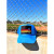 Peace Trucker Hat - Carribean Light Blue
