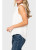 Cameron Day Top with Crochet Trim - White