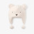 White Polar Bear Aviator Hat