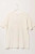 AC/DC Animal Print Oversize Distress Tee - Ivory