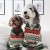 Dog North Woods Sweater - Red/Green/Cream