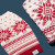 Dog Norwegian Sweater - Red/Cream
