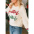 Tinsel Holly Jolly Sweater - Ivory