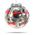 Ornament Created from VIntage Budweiser Bottle Caps