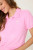 Happiest On The Court Vintage Terry Polo Top
