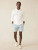 Sunwashed Slub Hoodie - White Sunwashed Slub Hoodie - White