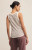 The Perfect Striped Tank - Sandalwood