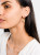 Pearl Flower Huggie Hoops 14k Gold Filled Pearl Flower Huggie Hoops 14k Gold Filled