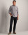 State of Mind Shirt Slim Fit - Cinnamon Red Check