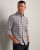 State of Mind Shirt Slim Fit - Cinnamon Red Check