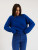 Fuzz Crewneck Eyelash Sweater - Cobalt Fuzz Crewneck Eyelash Sweater - Cobalt