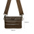 Bum Bag/Crossbody - Glossy Chocolate