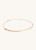 Hammered Half Cuff Bracelet-Gold-Filled