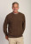 Apres Fleece Vintage Sweatshirt-Brown Apres Fleece Vintage Sweatshirt-Brown