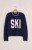 Ski Plush Top - Blue Sapphire