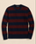 Knit Rugby - Navy/Burgundy