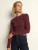 Maxine Long Sleeve Top - Port